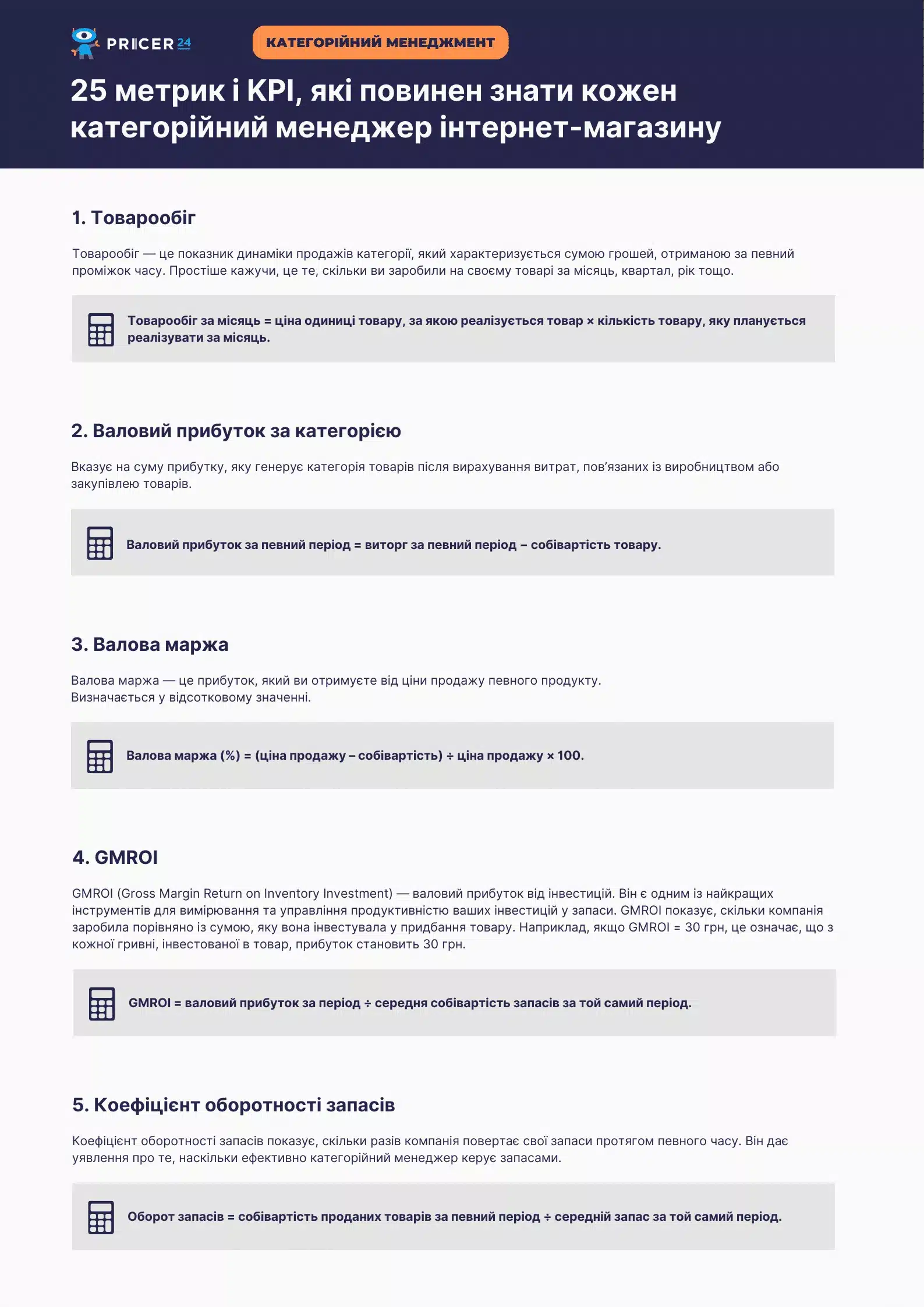 ✍️ Визначення + формули розрахунку